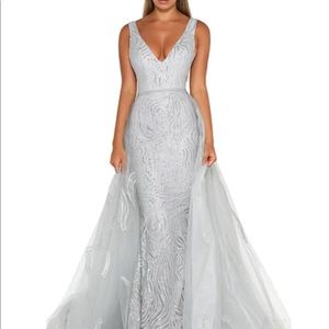 Portia and Scarlett 1701 glitter gown